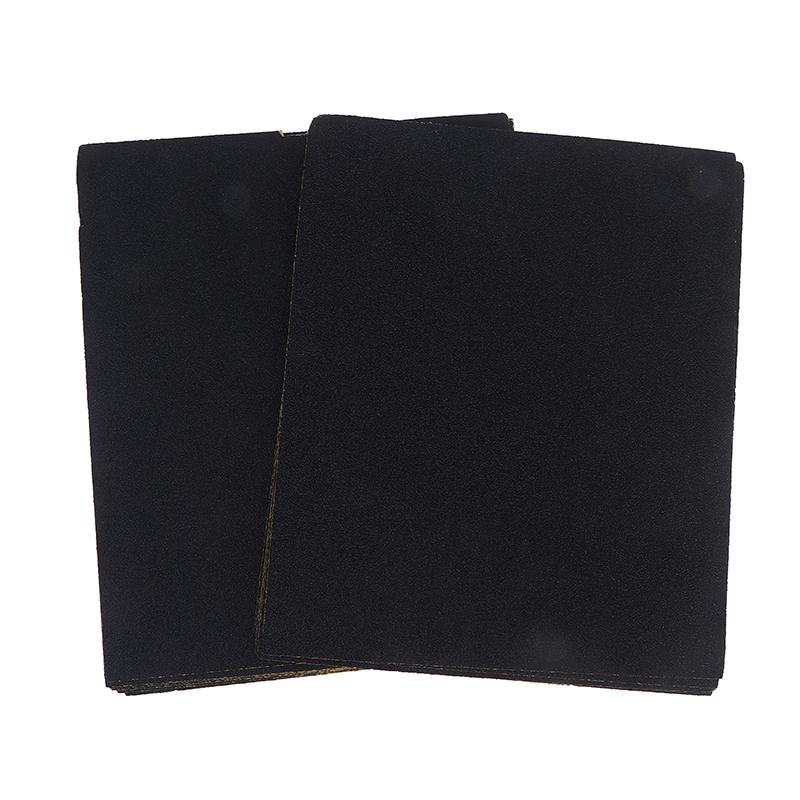 10Pcs Sandpaper 60-2000 Wet And Dry Dual-Use Car Wood Grinding And Polishing Resistant Silicon Carbide Water Sandpaper