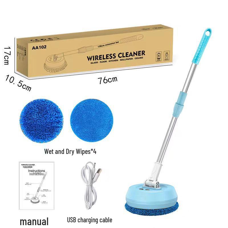 Electric Window Cleaning Robot for High-Rise and Home Use