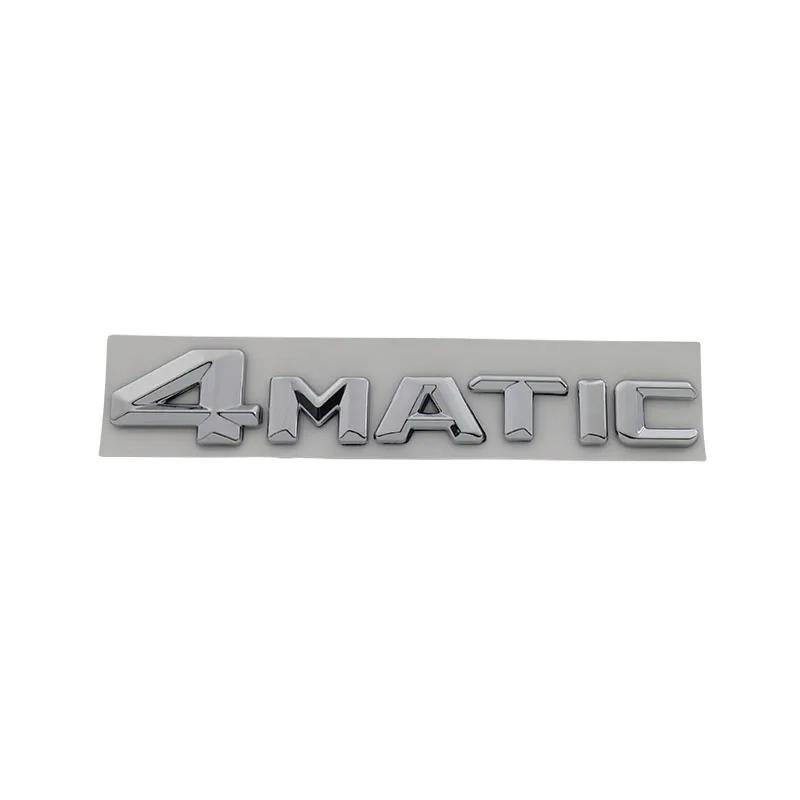 1Pc 3D Premium for W246 W204 W205 W210 W211 W212 W213 GLB 4MATIC 4 MATIC Hood Fender trunk Rear Bonnet Decal Emblem Badge Sticker