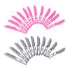 12pcs Hair Root Perm Rods Hollow Hair Perm Clip Hair Styling Accessory for Barbershop