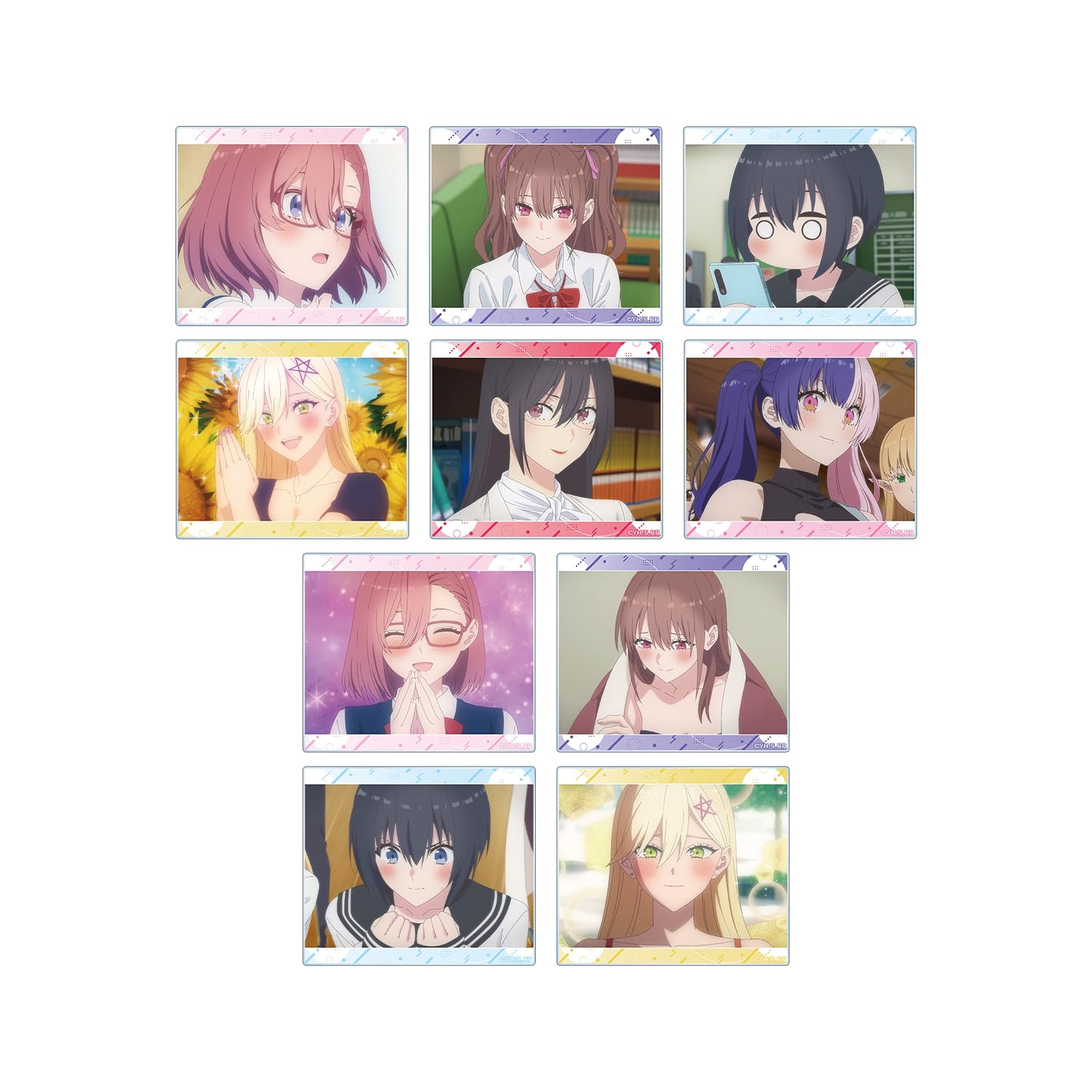 

TV anime trading scene acrylic cards box of 10 2.5-Dimensional Temptation