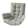 Waterproof Egg Chair Cushion Thicken Patio Hanging Basket Chair Cushion Egg Chair Cushion with Armrests for Indoor Outdoor Basket Swing