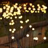 Swing Firefly Solar Lights Waterproof Landscape Solar Lamp Garden Decoration