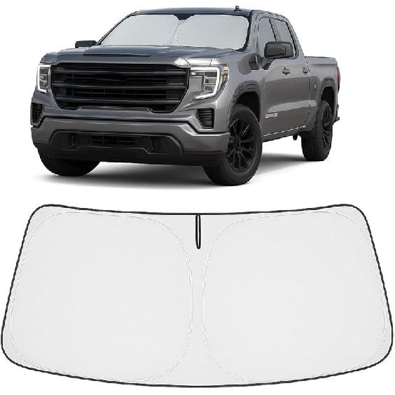 Proadsy 2025 Upgrade Front Windshield Sun Shade Foldable RAV4 Sunshade Protector Fit -2025 RAV-4 SUV Crossover, TRD Off-Road, LE XLE Premium Limited