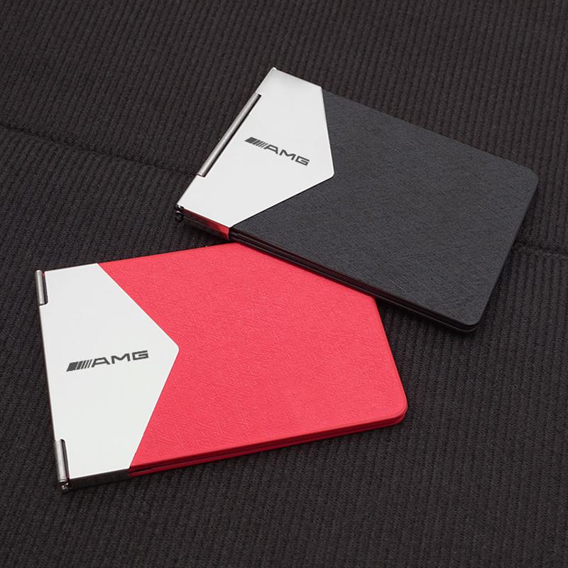 Car Driver License Card Holder Aluminum Alloy ID Credit Wallet For Mercedes Benz AMG GLC GLE W205 W203 W204 W212 W206 W210 W169