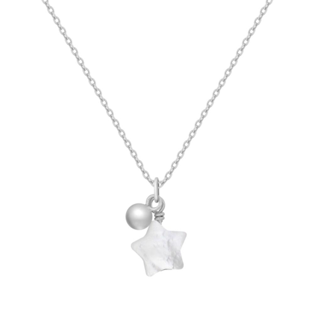 [Handmade/92.5 Silver Necklace] Sweetie La Passione Necklace / Mother-of-pearl Necklace+