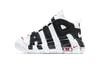 Air More Uptempo Cushioning Mid Top Vintage Basketball Shoes Black White Kids' DA9253-105
