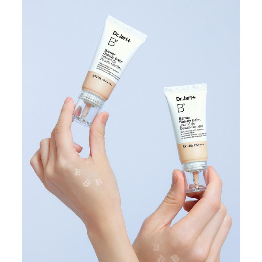 Dr.jart The Makeup Barrier Beauty Balm 30ml  Spf45 Pa++++  2colors + Makeup Tool Set+2 Vital Hydra Solution Plump Essence 15ml