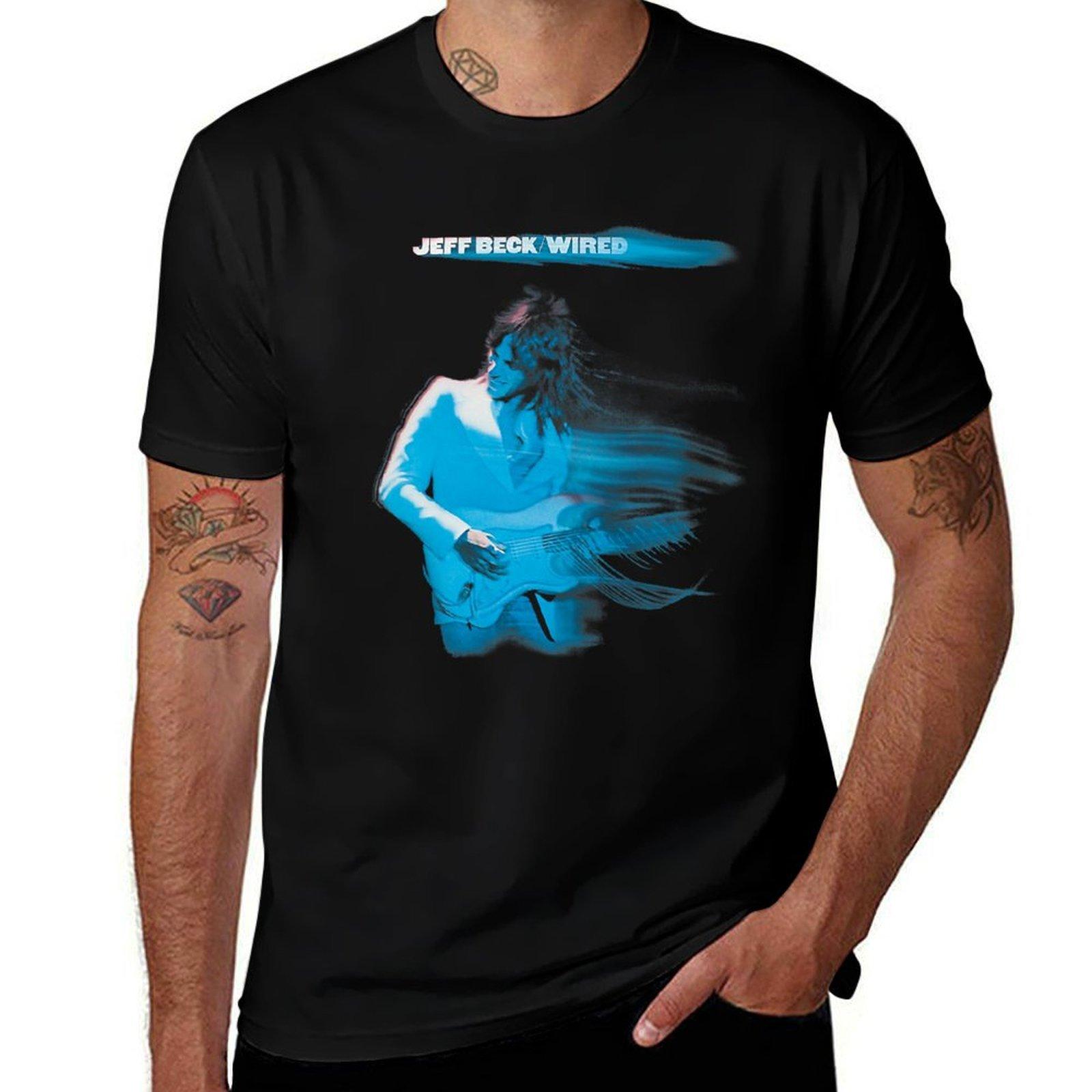 

Jeff Beck - Wired Album T-Shirt t shirts for man cotton soft t shirts for man graphic tees anime t shirts for man T-Shirt S