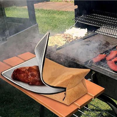 Wir stellen vor die "Isolierte BBQ Fleisch Ruhedecke Tasche" - Eine perfekte Lösung, um Ihr gegrilltes Fleisch warm und saftig zu halten!