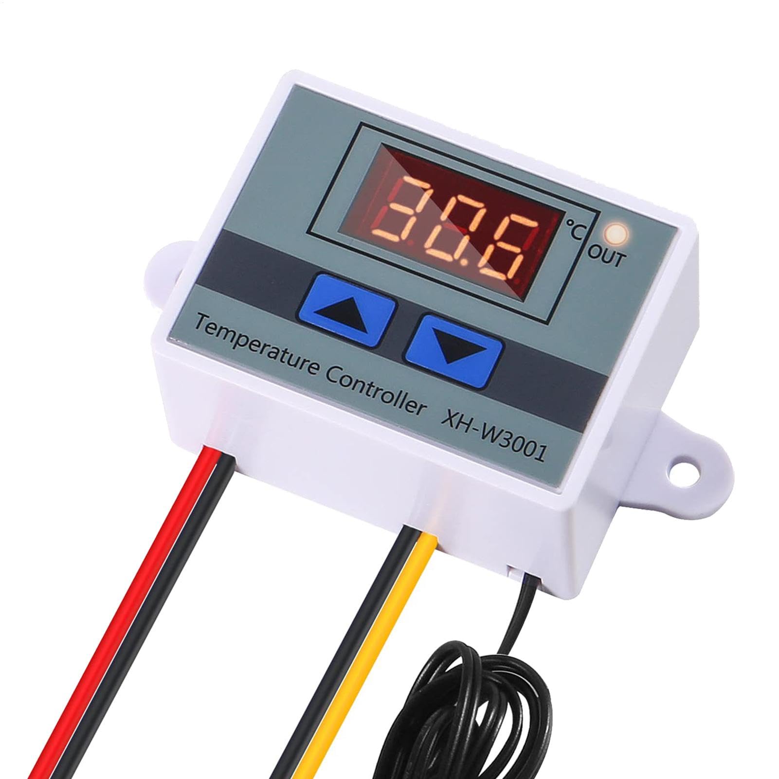 Digital Temperature Controller, XH-W3001 Digital Thermostat 1500 Watt Temperature Switch 220V Microcomputer Temperature Controller See description