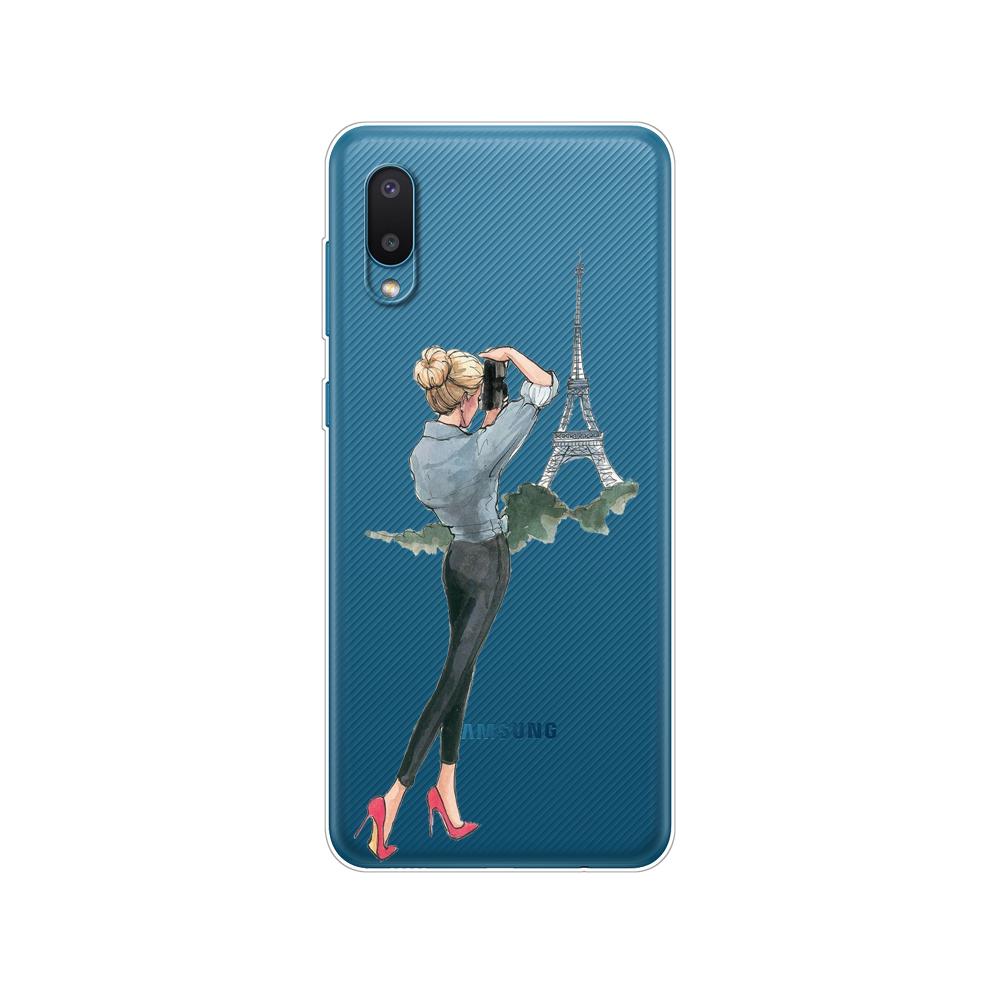 For Samsung A02 Case Soft Silicon Tpu Back Phone Cover For Samsung Galaxy A02 GalaxyA02 A 02 SM-A022G a022 Bumper 6.5inch