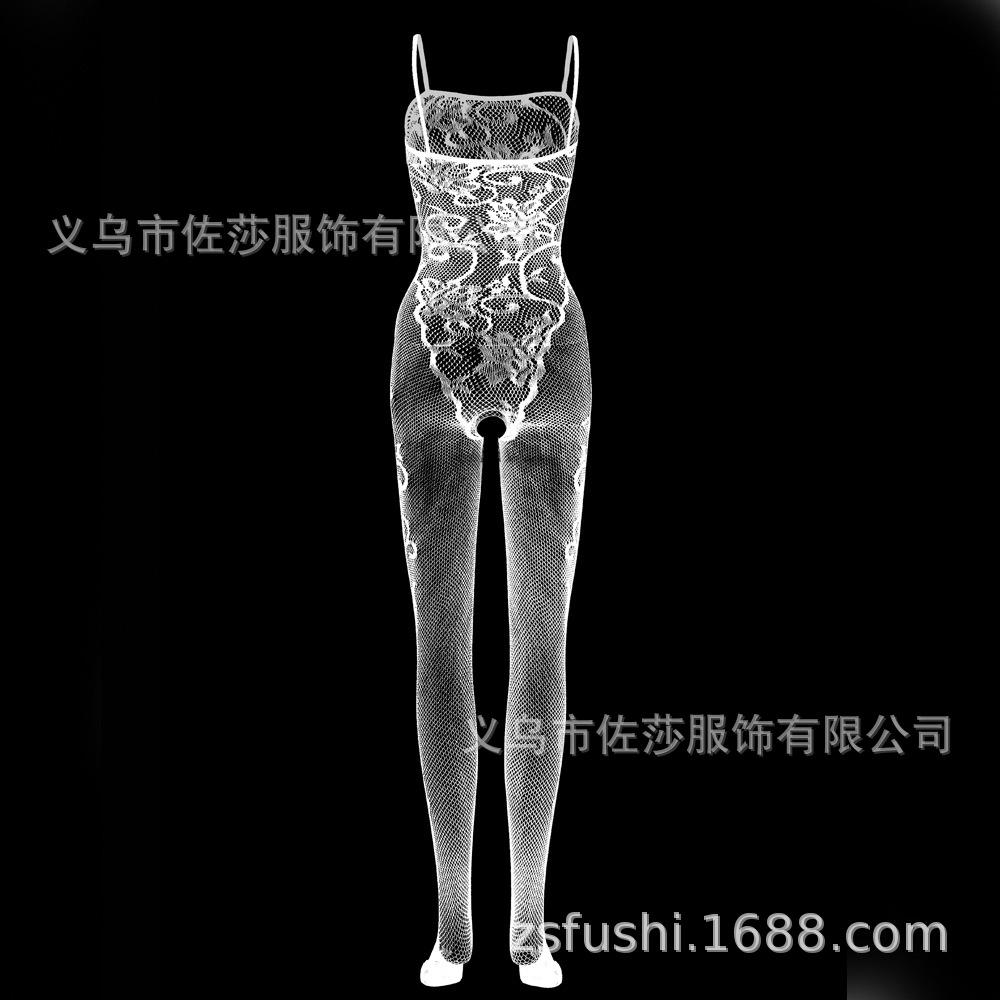 Sexy underwear sexy mesh onesie open-file hollow jacquard