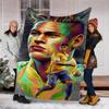 1 Stück Minions Outdoor Personalisierte Flanelldecke, Weiche, Leichte Personalisierte Flanelldecke, Digitaldruck,