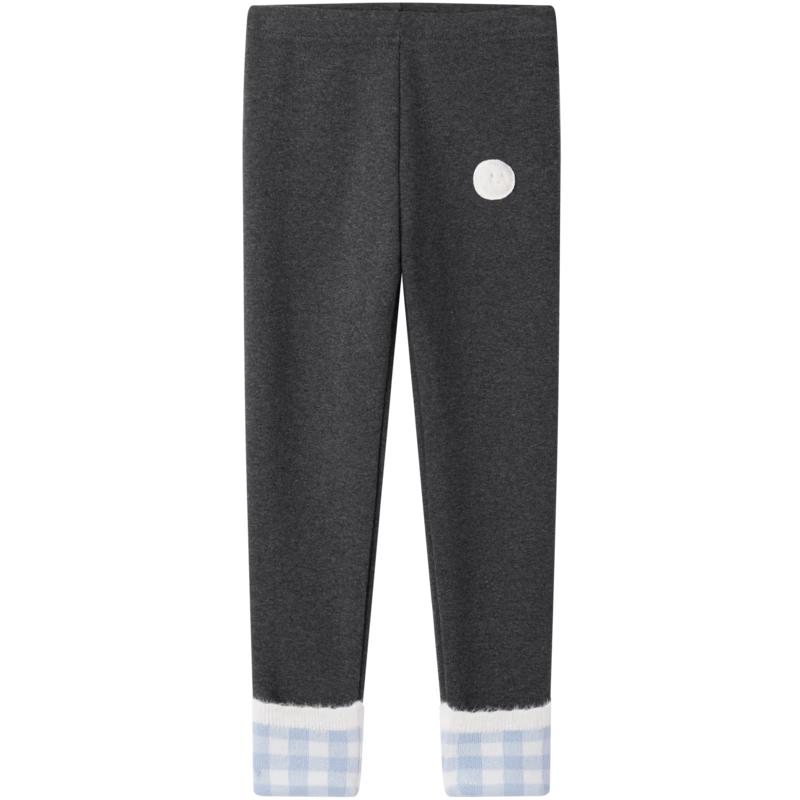 MiniPeace Girls  Fleece-Lined Leggings 120