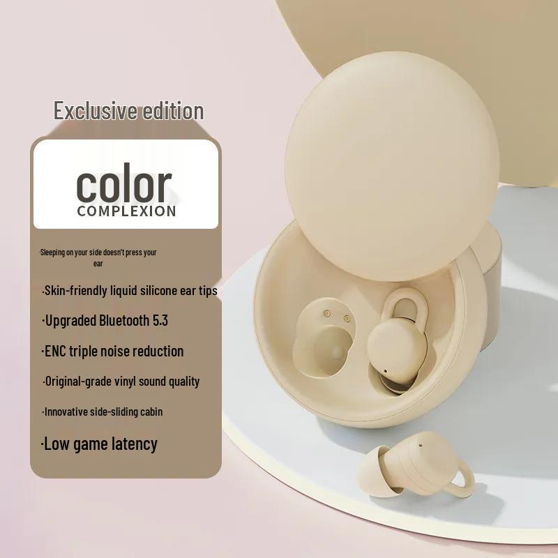 Private Model x68 Mini Invisible Bluetooth Earphones - Dual-Ear, Noise Reduction, Long Battery Life, High Sound Quality & Sleek Design