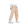 Li Ning X Disney Toy Story Collaboration Strawberry Bear Series Straight Leg Fleece Reflective Warm Loose Sweatpants Women Bottoms Beige AKLR740-2