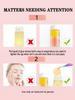 1 Bottle Tweezer Cleaner Eyelash Extensions Tool Tweezer Cleaning Sponge Balls Without Residue Increase Friction Liquid Glue Remover Cleaning Tool