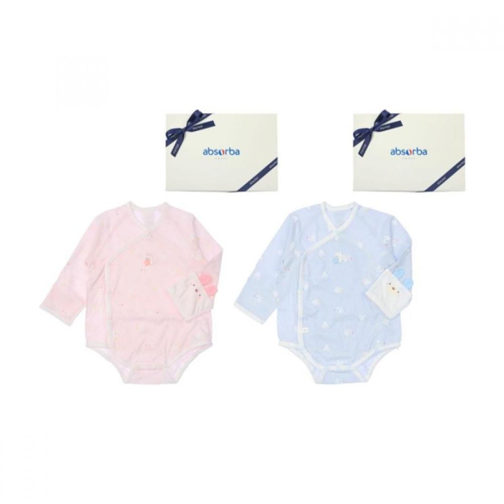 Absorba Sleep Suit Dodo Modal 2 Types Select 1  A1b10107  Summer Product Pink/60(0-2M)
