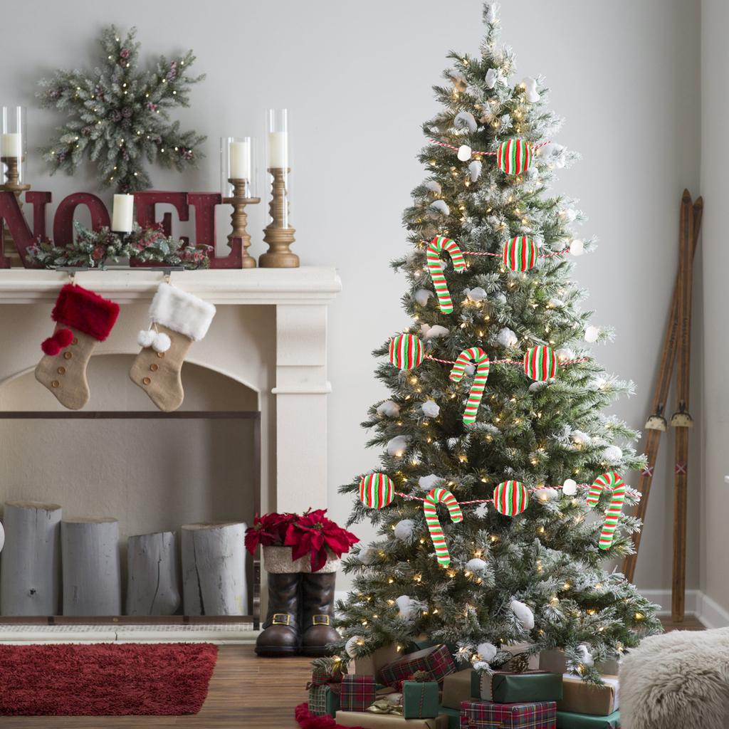 Cane Hook Decoration Candy Christmas Cane Christmas Tree Christmas Cane Ornaments Props