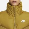 Nike Sportswear Windpuffer Therma-FIT Solid Color Zip-Up Stand Collar Loose Vest Women Vest Bronze FN0031-716