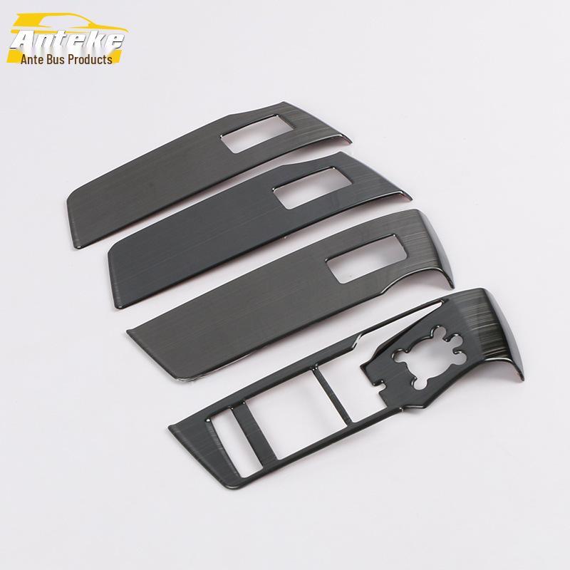 19 Q3 Glass Lift Armrest Frame Panel Car Sticker Decoration Sequins