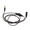 3.5mm Male To Female Audio Extension Cable with Volume Control Wheel