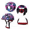 Kinder Kinder Radfahren Fahrrad Skaten Balance Roller Baby Sport Sicherheit KopfschutzhelmLila
