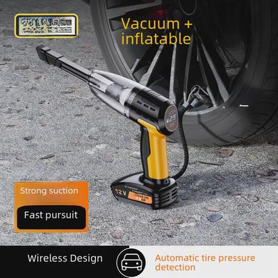 4-in-1 Wireless Handheld Car Vacuum & Air Pump