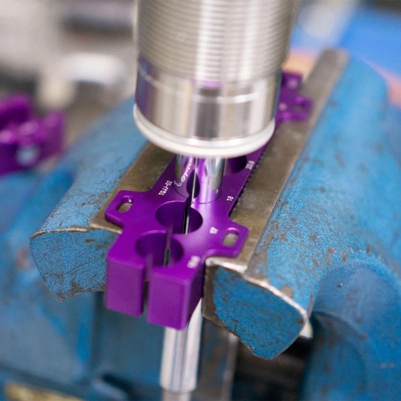 Aluminiumlegierungen Fahrradwerkbänke Schraubstöcke Klemmen Einsätze Halter Radsportteil Fahrräder Werkbänke Schraubstöcke Backenpolsterhalterung Reparaturklemme