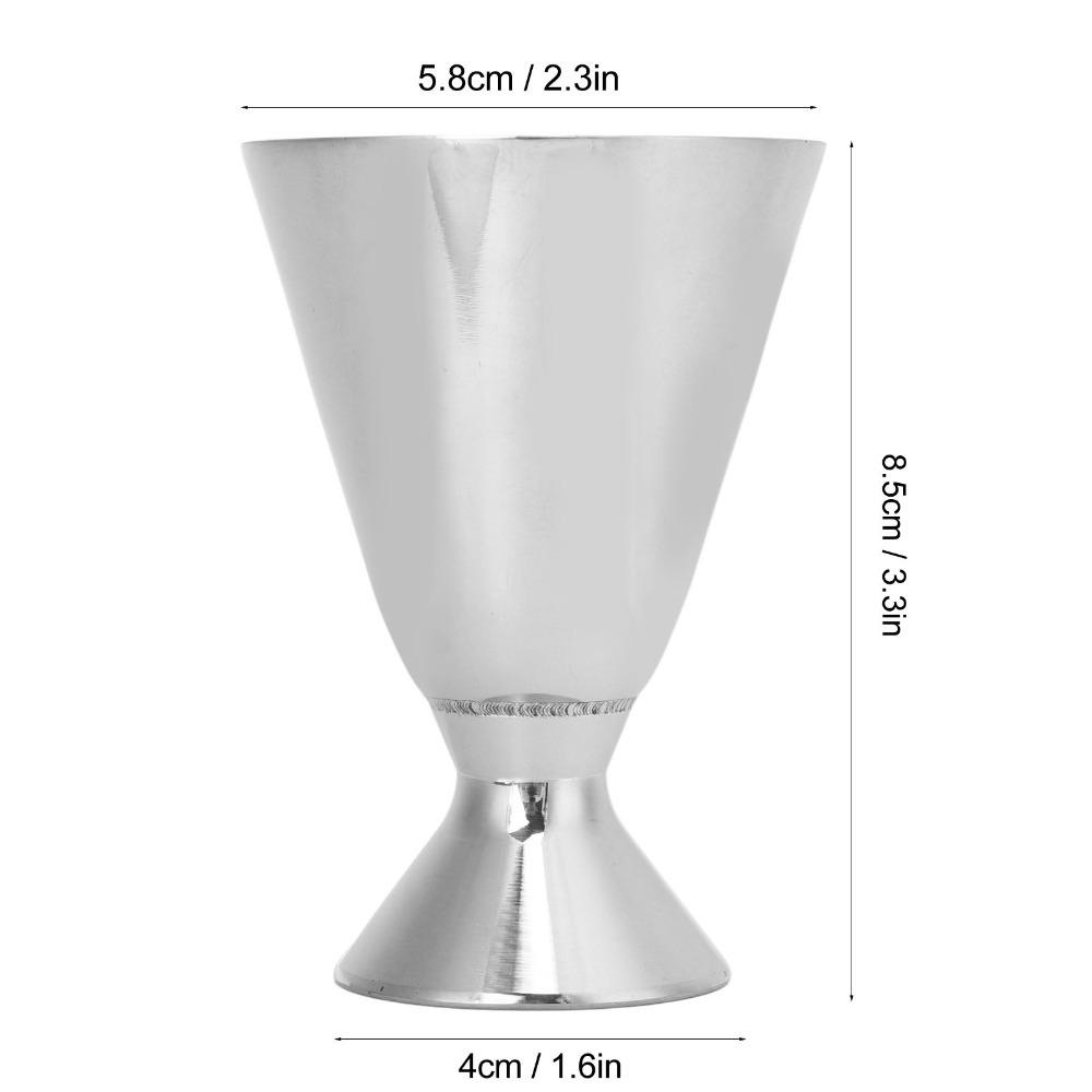 Tick Marks Bar Measuring Cup Thickened Design Bartending Jigger Cocktail Jigger  For Bartending