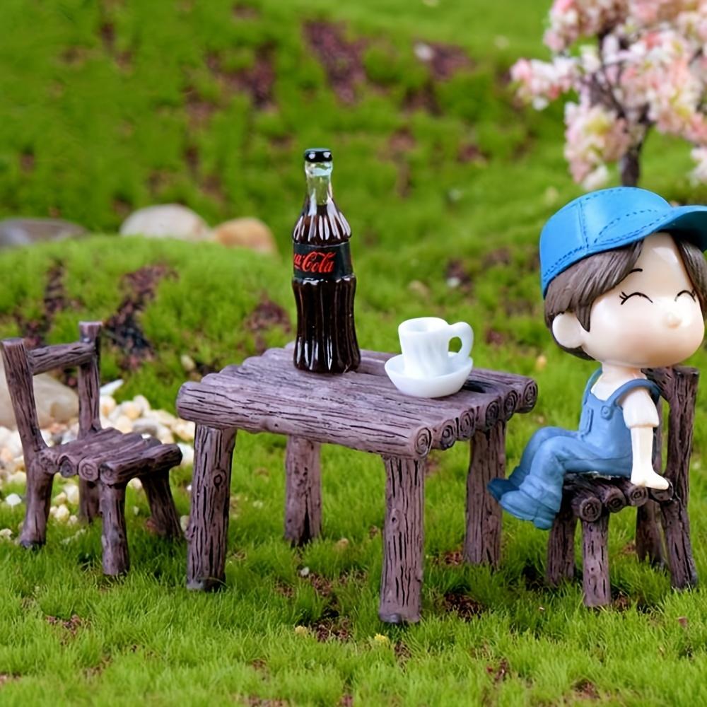 Micro Landscape Ornament Mini Chair Miniature Dollhouse Accessories Dollhouse Furniture Accessories Micro Landscape Decor