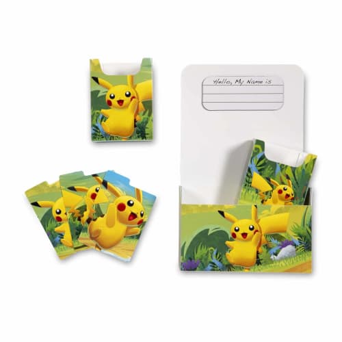 Overseas Pokemon Center Double Deck Case Pikachu's Adventure