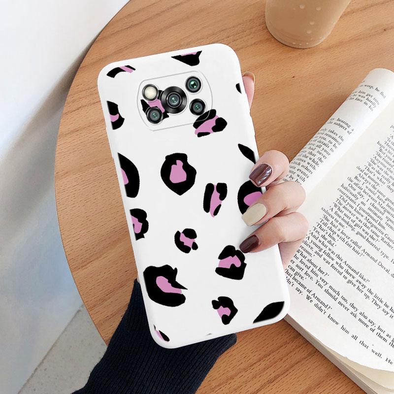 For Poco X3 Pro PocoX3 NFC Cover Cute Flower Phone Case For Xiaomi Poco X3 X 3 Fashion Dinosaur Silicone Bumper Soft TPU Coque