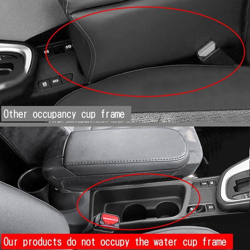 Black Center Console Armrest Box Storage Box Interior Accessories For Toyota Yaris/Yaris Hatchback/Yaris Cross