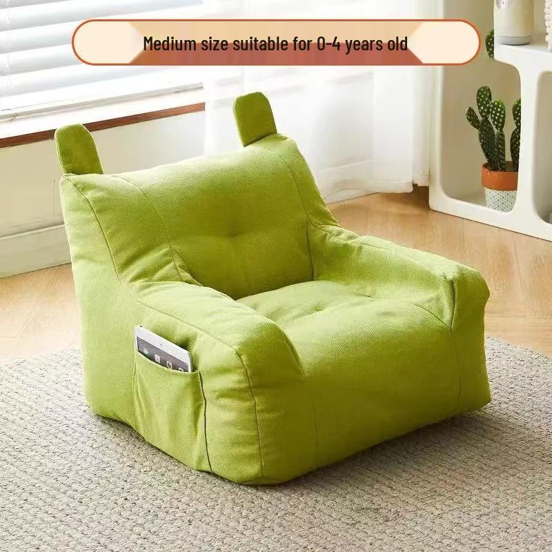 Cartoon Princess Toddler Sofa – Soft, Anti-Fall Floor Seating with Backrest