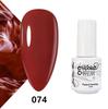 GELPOLISH Nail Art Set: Base, Top Coat, Transparent & White Gel Polishes
