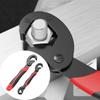 Opotřebení odolný přenosný klíč nastavitelný ráčnový klíč univerzální klíč víceúčelové použití