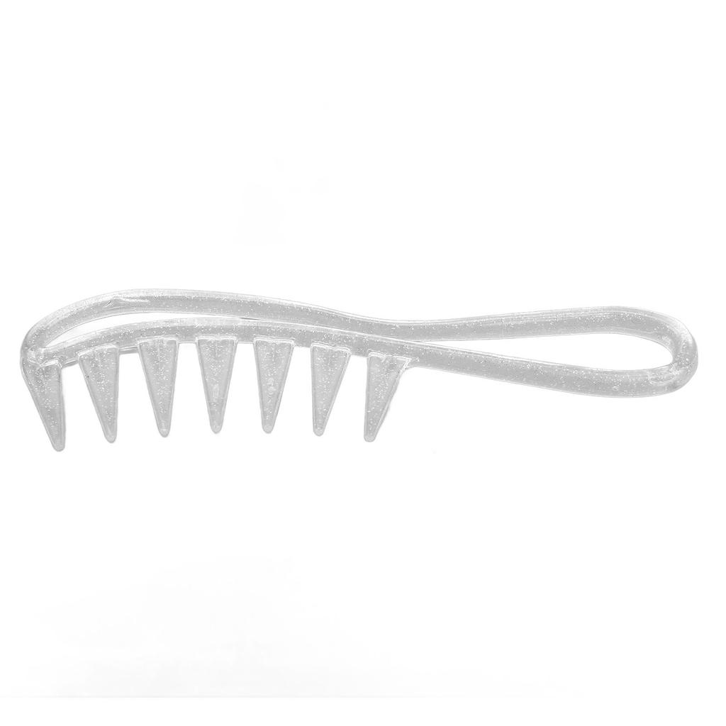 10pcs Wide Tooth Comb Ergonomic Handle Portable Plastic Detangling Comb for Men Women Hair Styling