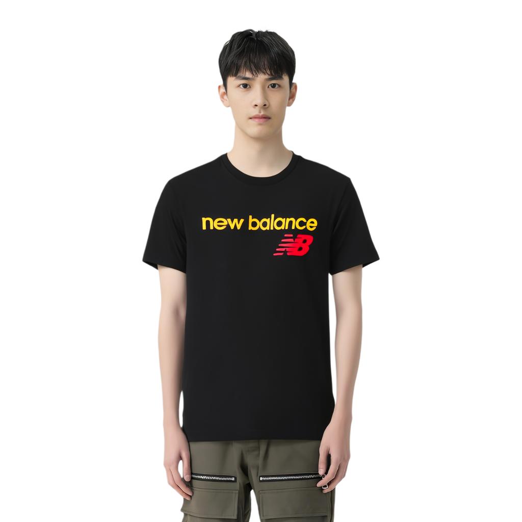 New Balance T Shirt Men's Black AMT81589-BK