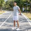 Li-Ning Badminton Series Color Block Mid-Rise Breathable Versatile Five-Point Sports Shorts Unisex Shorts AAPV041-2