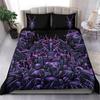 Skull Skeleton Satanic Goat Skull Duvet Cover Set Trophy Demon Breed Bedding Sets Night Blue Pink Satanic Baphomet Quilt Cover
