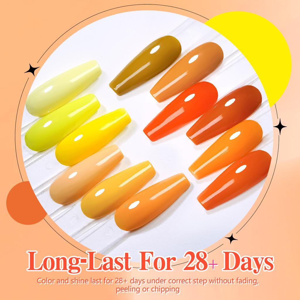 Yellow Nail Polish Gel