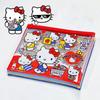 Cartoon New Peripheral Stationery Bag Pencil Case Multi-Purpose Storage Bag Made Of Pvc Waterproof Material 4Pcs