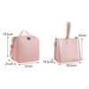 2 Pieces Lunch Storage Bag Cooling Pouch Portable Waterproof Reusable Carrier Thermal Food