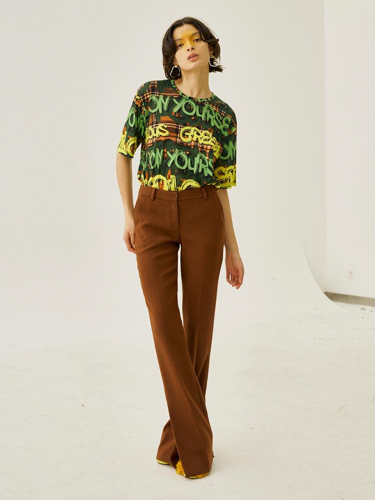 GREEDILOUS Very Slim Suit Pants