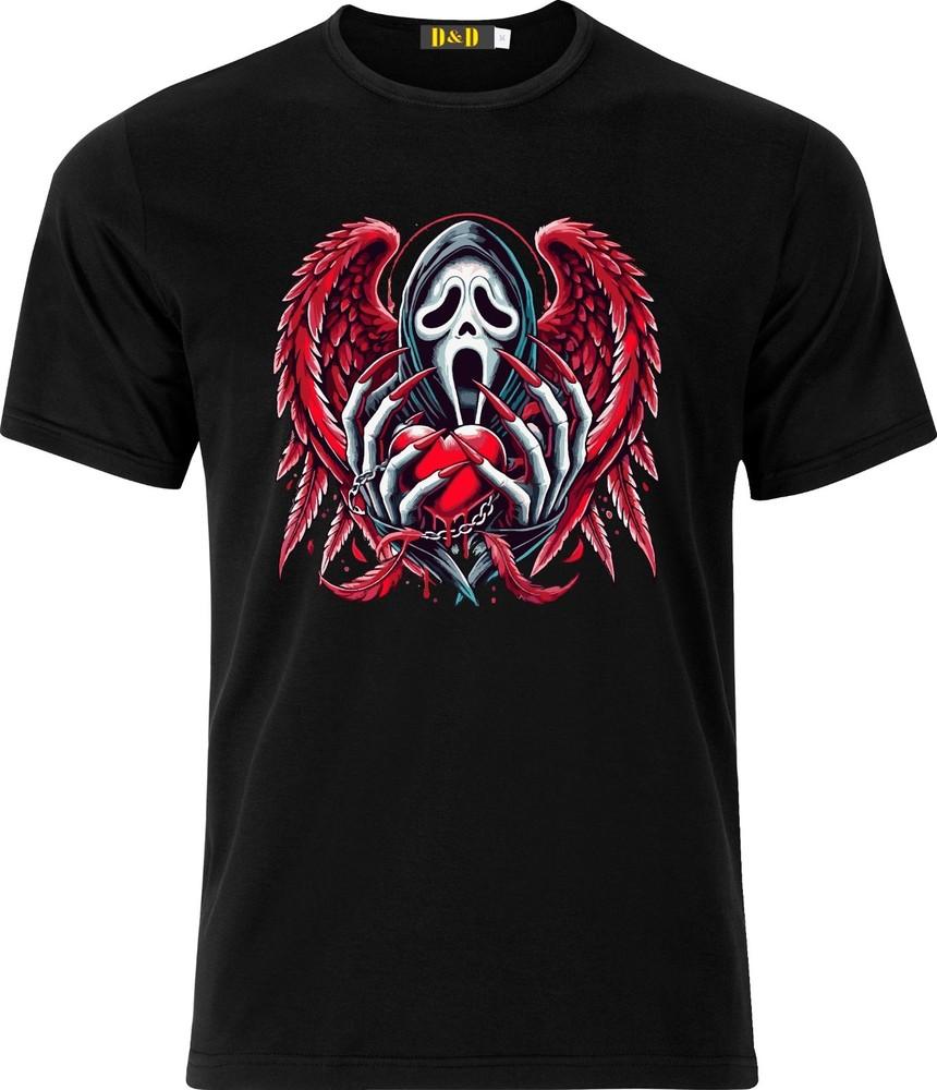 

Ghost Devil Angel Tribal Adult DTF T-shirt M