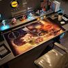 Lord Rings Customize Text Mouse Pad Keyboard Mat Computer Desk Mat Non-Slip Rubber Bottom Computer Decor Item Office Use