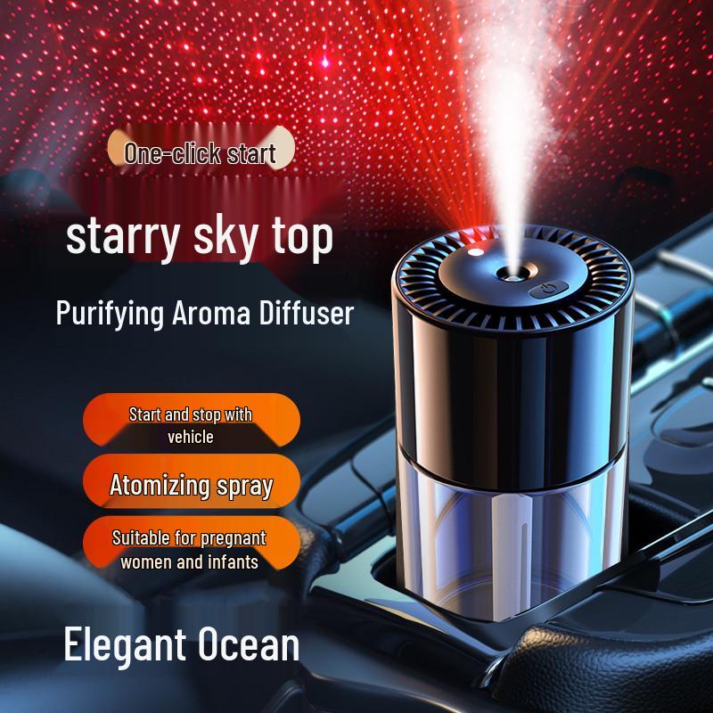 Smart Car Aroma Diffuser: Long-Lasting Fresh Scent Deodorizer & Air Purifier