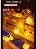 LED Creative Night Market Lights: Colorful String Illumination for Snack Stalls & Barbecue Shops, Perfect Trunk Decor.